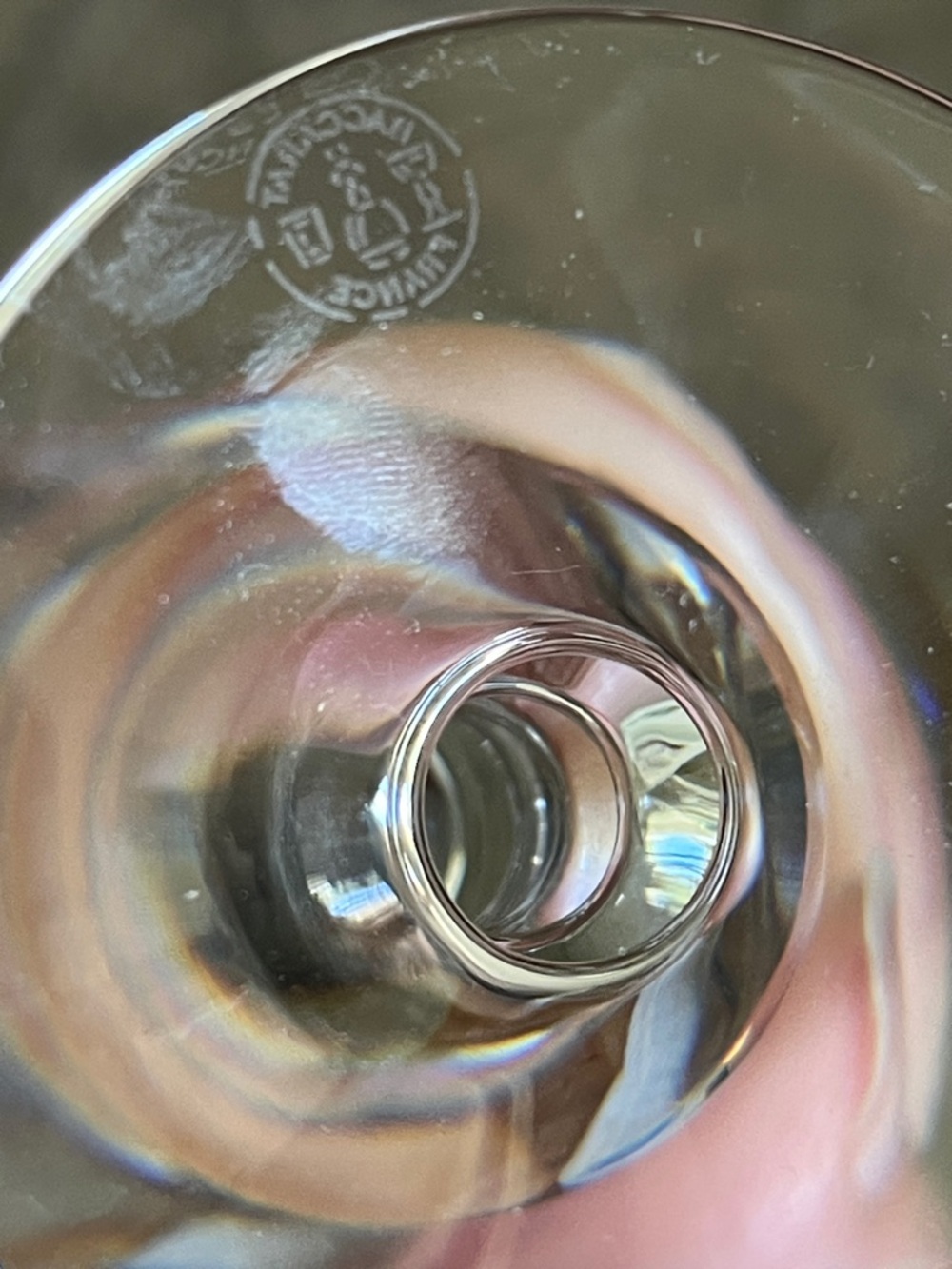 Baccarat Clear Crystal Candle Holder - Picture 10 of 10